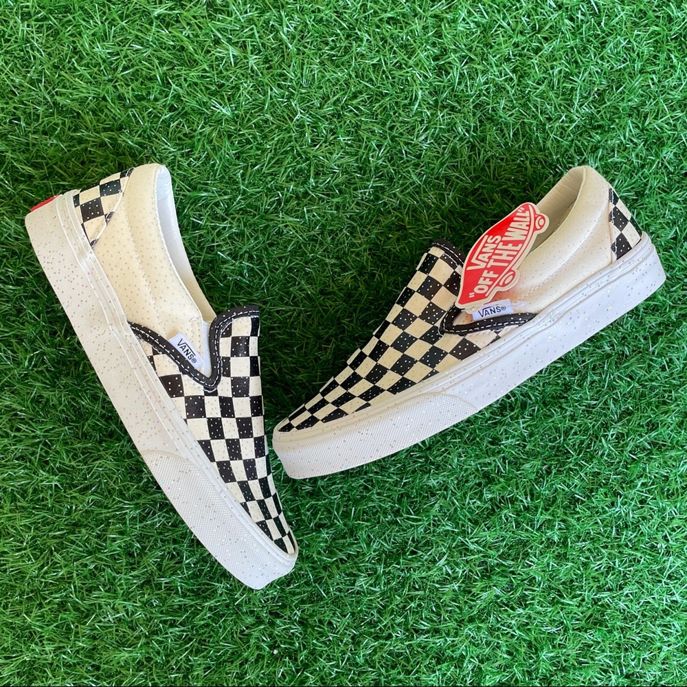 Vans Classic Slip On Checkerboard Glitter - Picture 5 of 6
